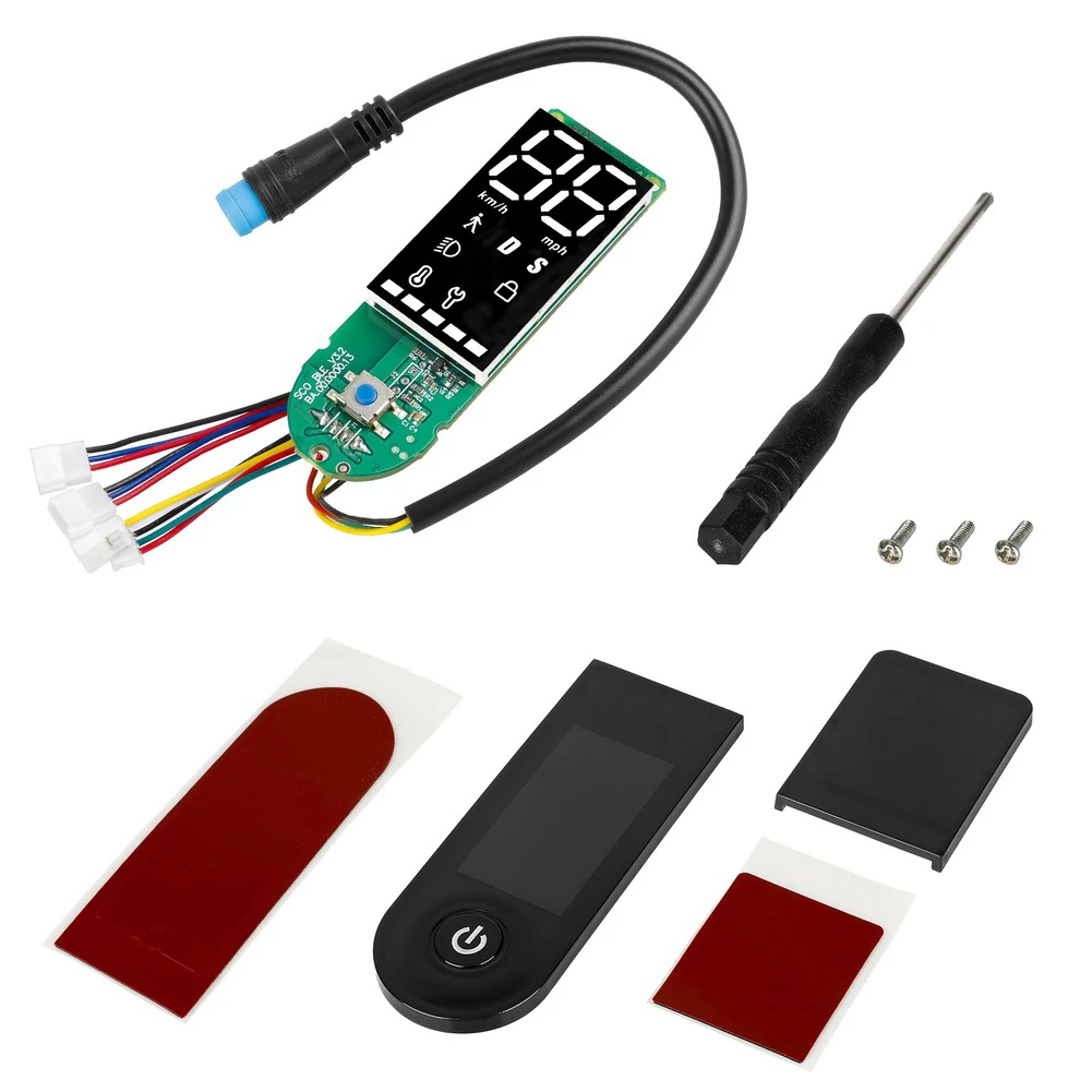 

Control Panel With Protection Board For Xiaomi M365/1S/Pro/Pro2 Electric Scooters Circuit Board+Switch Panel Screws+Screwdriver