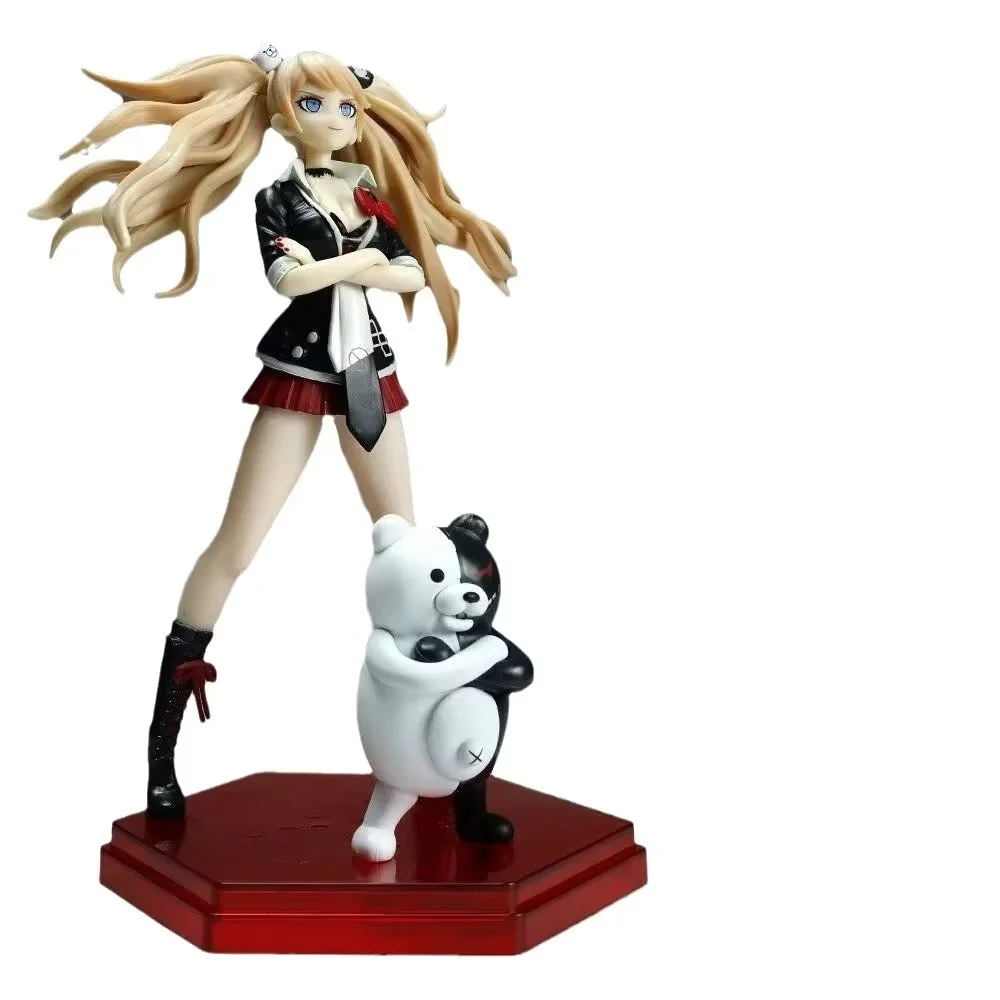 Pop-up Parade Danganronpa Enoshima Junko Anime Figur Handgefertigte Modellpuppe Ornament Sammlerstück Actionfigur Spielzeug