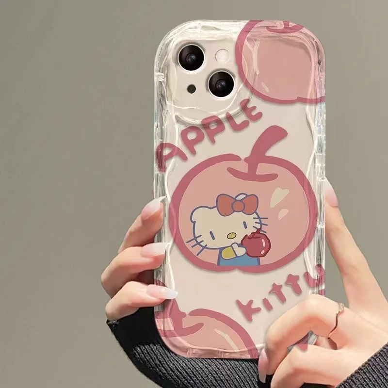 Hello Kitty Tpu Case For Poco M6 F5 Pro M4 M3 M5S F3 F4 X3 X4 GT Redmi 10 9 12C 13C K50 Note 8 Xiaomi Mi 12 13 Lite 12T 13T Pro