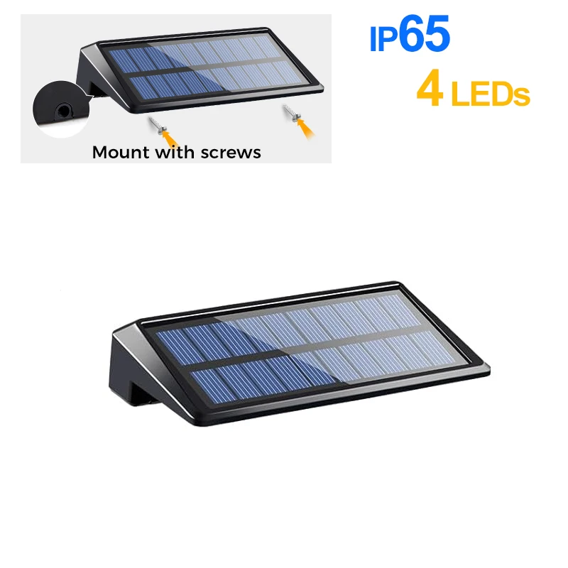 

LED Solar Lights Outdoor Garden Lights IP65 Waterproof Solar Step Deck Light Lamp Sunlight Courtyard Decor Solar Garden Lights