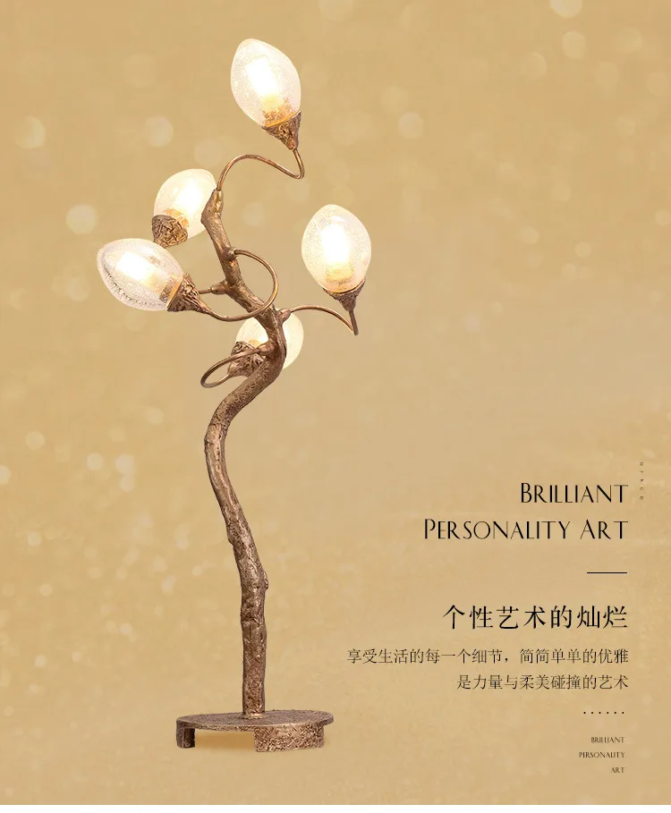 Soggiorno camera da letto lampada da comodino decorativa creativa lampade di design