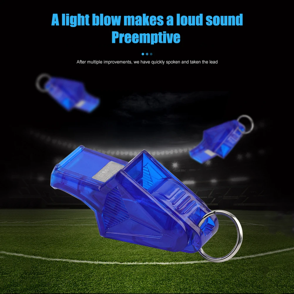 

Extra Loud Sports Whistle Multi-Application Professional Sport Whistle with Rope Mouthguard for Referee Competition Training