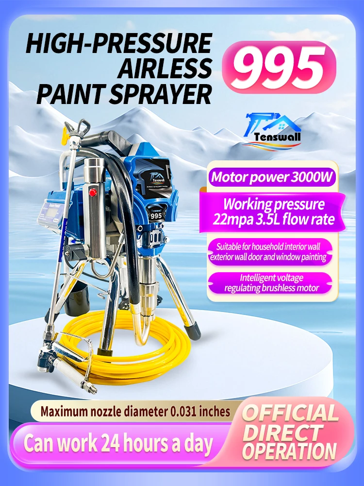 High-pressure airless paint sp - Outdoor Powerwall recension och pris
