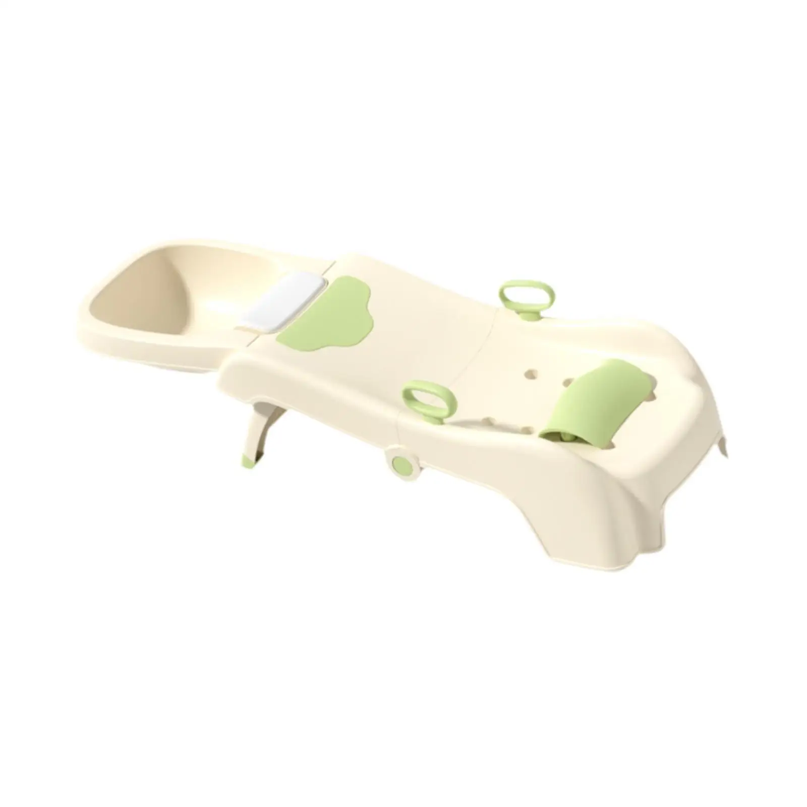 Child Hair Washing Chair Adjustable Ergonomic Salon Bed Bathroom Bath Seat for Easy Shampoo and Rinsing