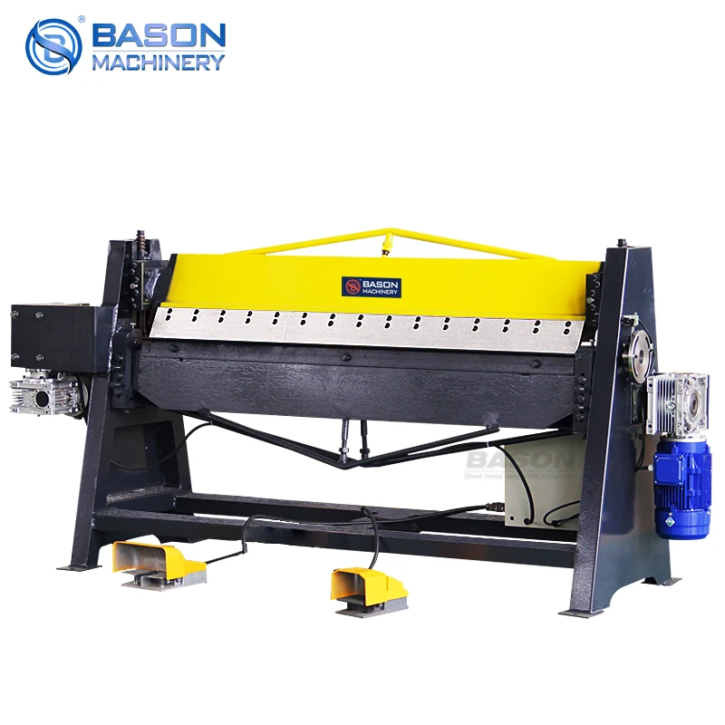 Cheap Price Metal Sheet Electric Folding Machine Electric Steel Folding Machine Steel Sheet Metal Bender Duct Folding Equipment
