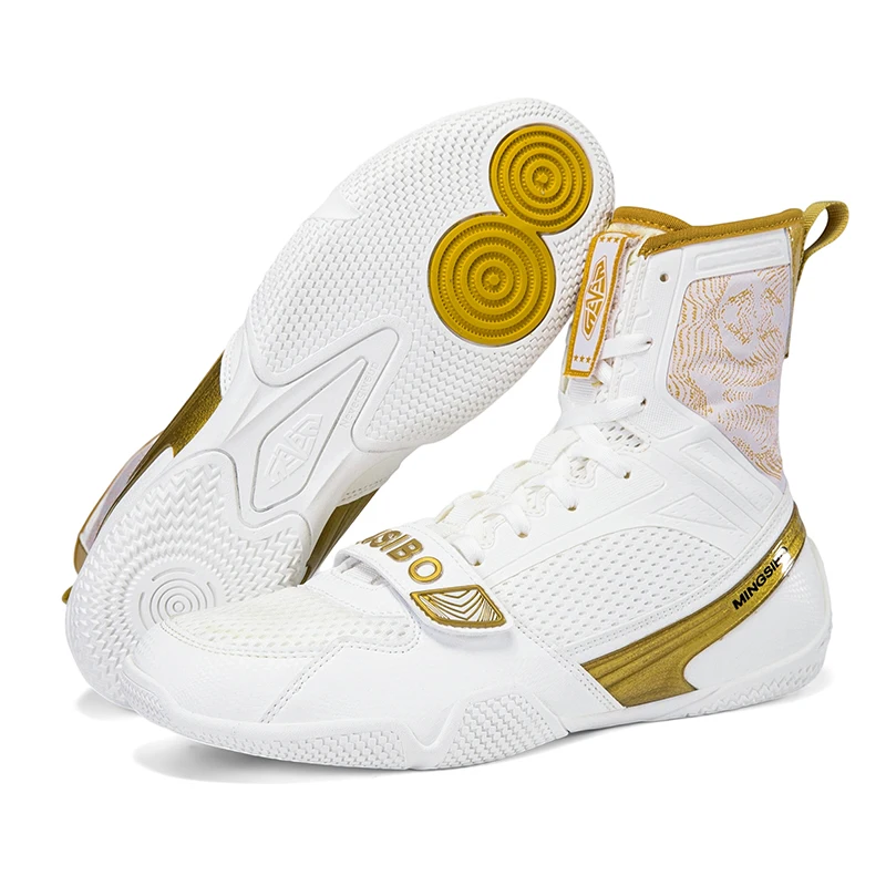 

New Wrestling Shoes Luxury Boxing Shoes Non Slip Male Wrestling Sneakers Anti-Slip Training Footwears
