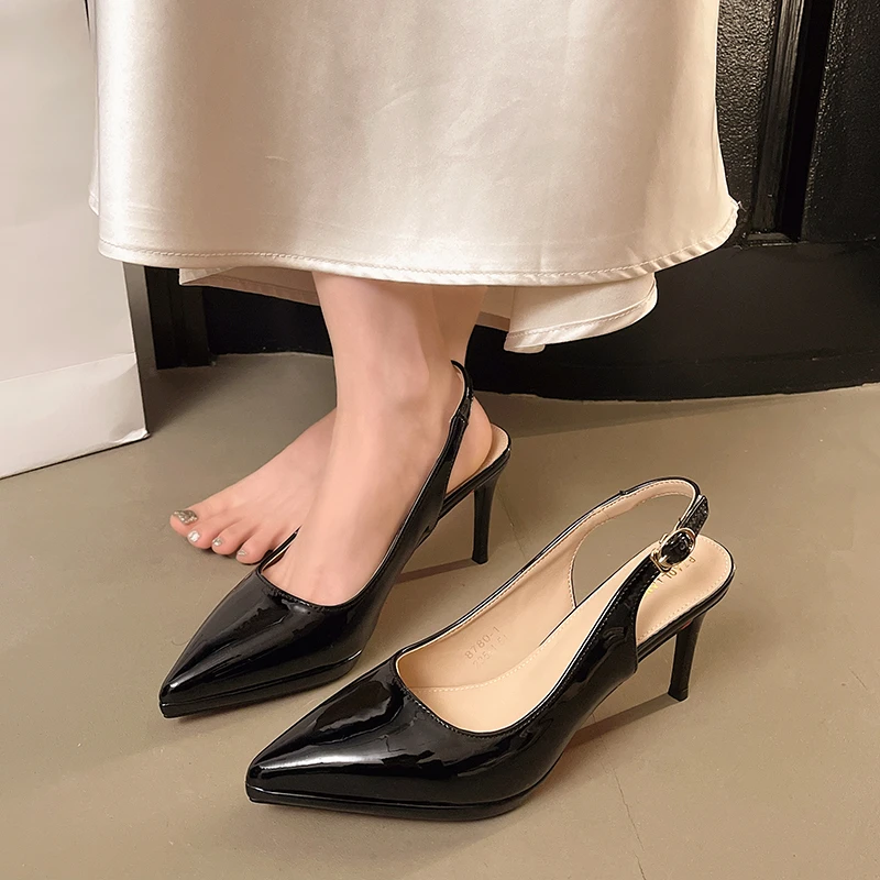 

Сексуальные женские туфли на высоком каблуке, дизайнерские элегантные туфли на массивной подошве, новинка 2026 года, модные туфли-лодочки, туфли-лоферы для вечеринок, удобные женские туфли