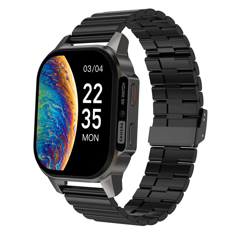 TLCRETE DM62 4G Android Smart Phone Watch 2.13 Inch AMOLED Screen GPS Navigation 950mAh Battery SIM Card Camera WIFI  Smartwatch