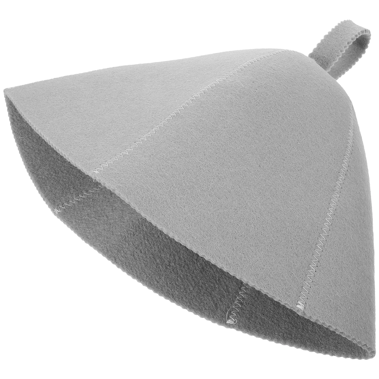 

Black Thick Wool Felt Bath Hat Reusable Sauna Shower Cap Comfortable Women Bathing Spa Accessories Large Size Soft Elastic