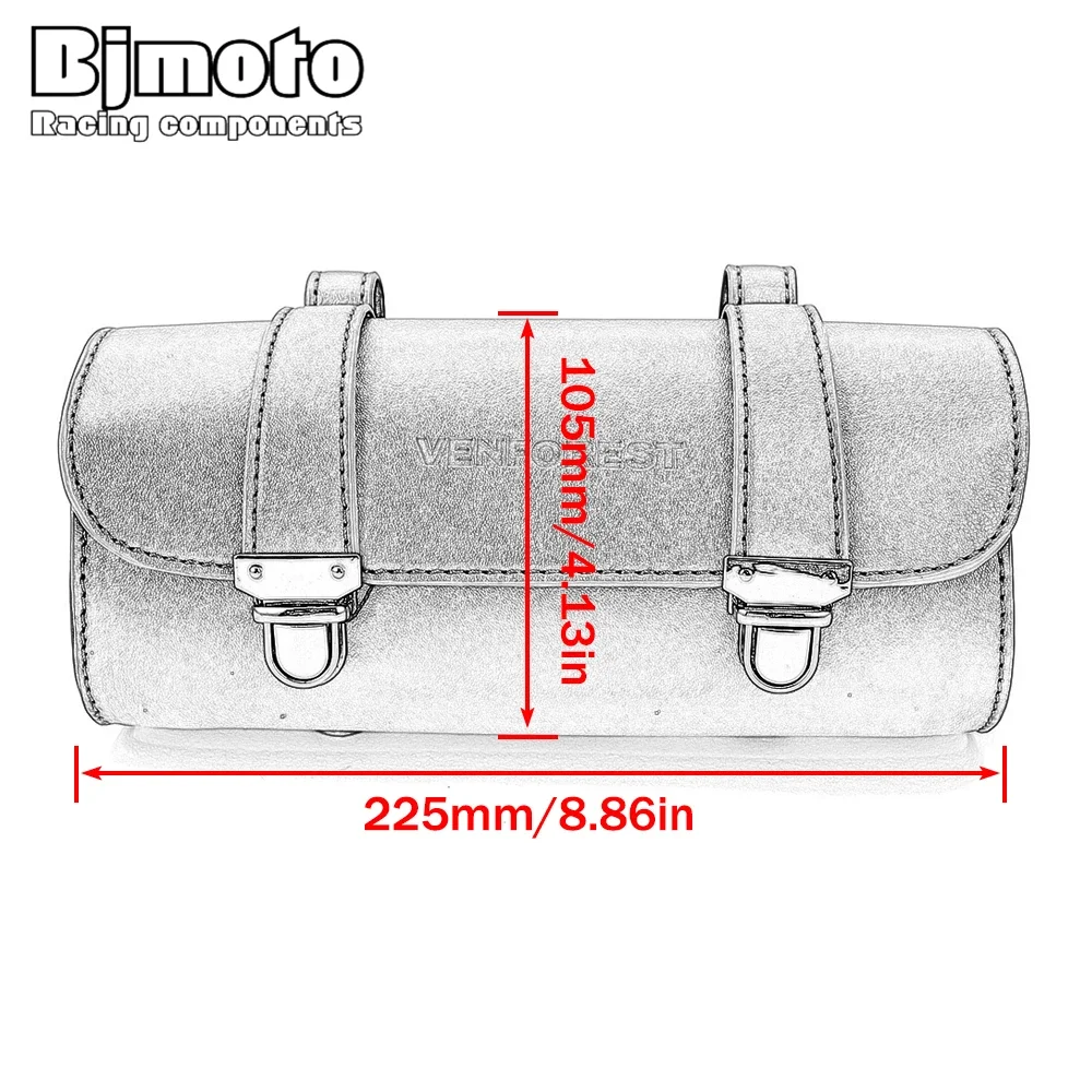 Motorcycle Bag Saddlebag Front Fork Tail Tool Bag Luggage for Harley Sportster XL Touring Softail Dyna Road King  Chopper Bobber