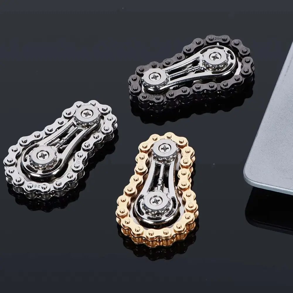 EDC Spinner Kettenrad Fidget Spinner Antistress Angst Stress Relief Ketten Fidget Spinner Neuheit Langlebig Fidget Spielzeug Erwachsene