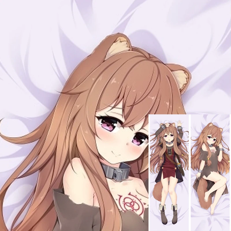 

Anime Dakimakura Pillow Raphtalia 2-Side Print Pillowcase Hugging Body Cushion Cover Otaku Waifuristmas Decoration