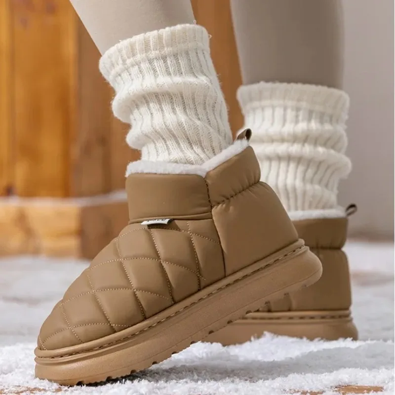 Winter Fleece Lined Slippers A - Home Outside Bathroom recension och pris