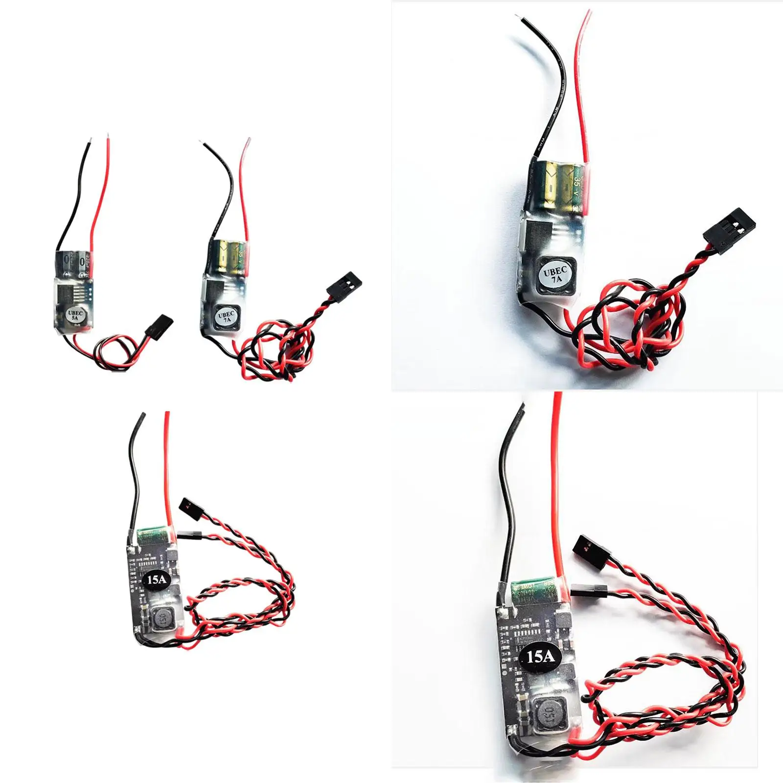 BEC UBEC Full Shielding Anti Jamming for RC Airplane Aircraft DIY Modified