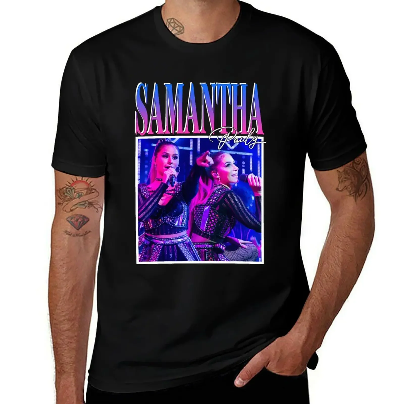 Funny Men Samantha Pauly Awesome For Music Fan T-Shirt sweat man t shirt shirts graphic tee funny t shirts men