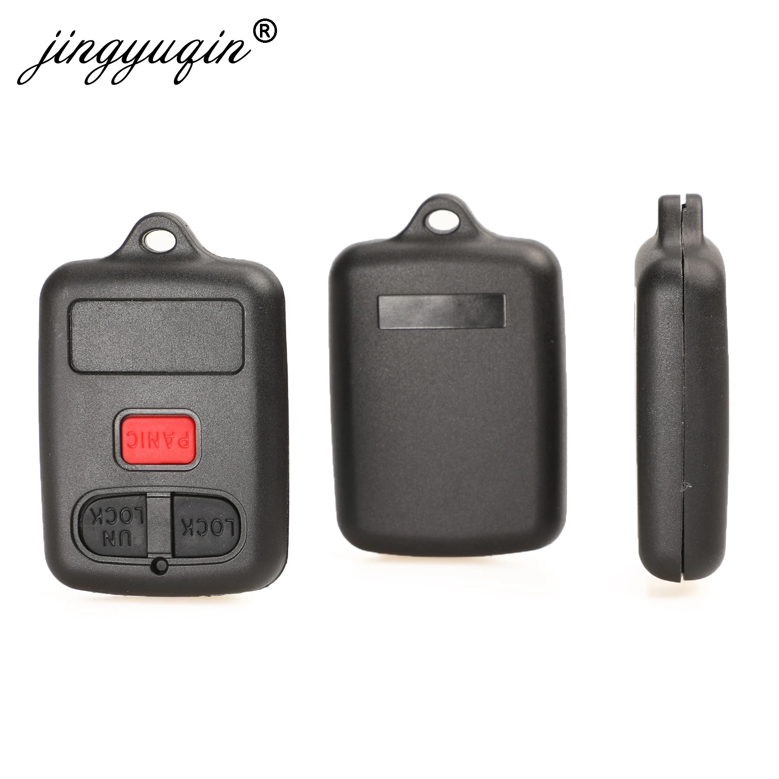 jingyuqin for Toyota Vios fit BYD F3 F3R Remote Key Shell Cover Case 3 Button Keyless Entry Car Key Fob Replacement