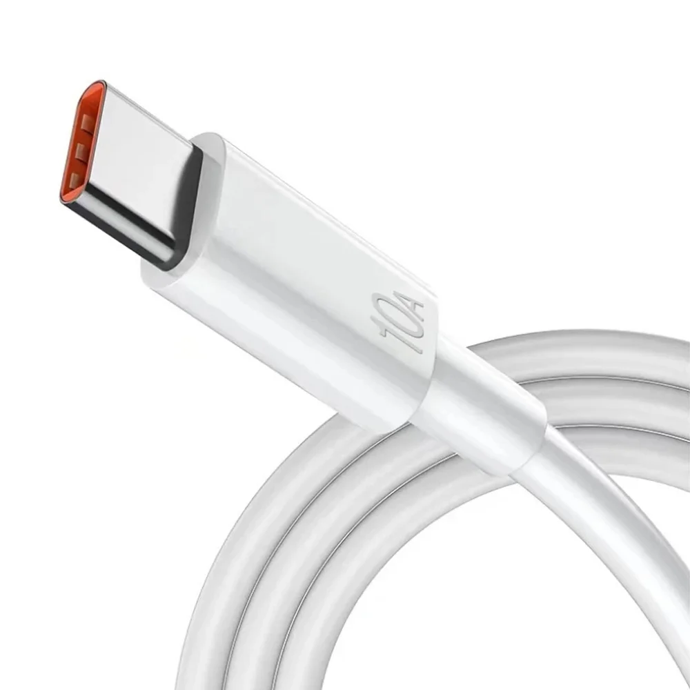 NNBILI 120W 10A USB Typ C USB-Kabel Superschnellladeleitung für Xiaomi Samsung Huawei Honor Schnelllade-USB-C-Kabel Datenkabel