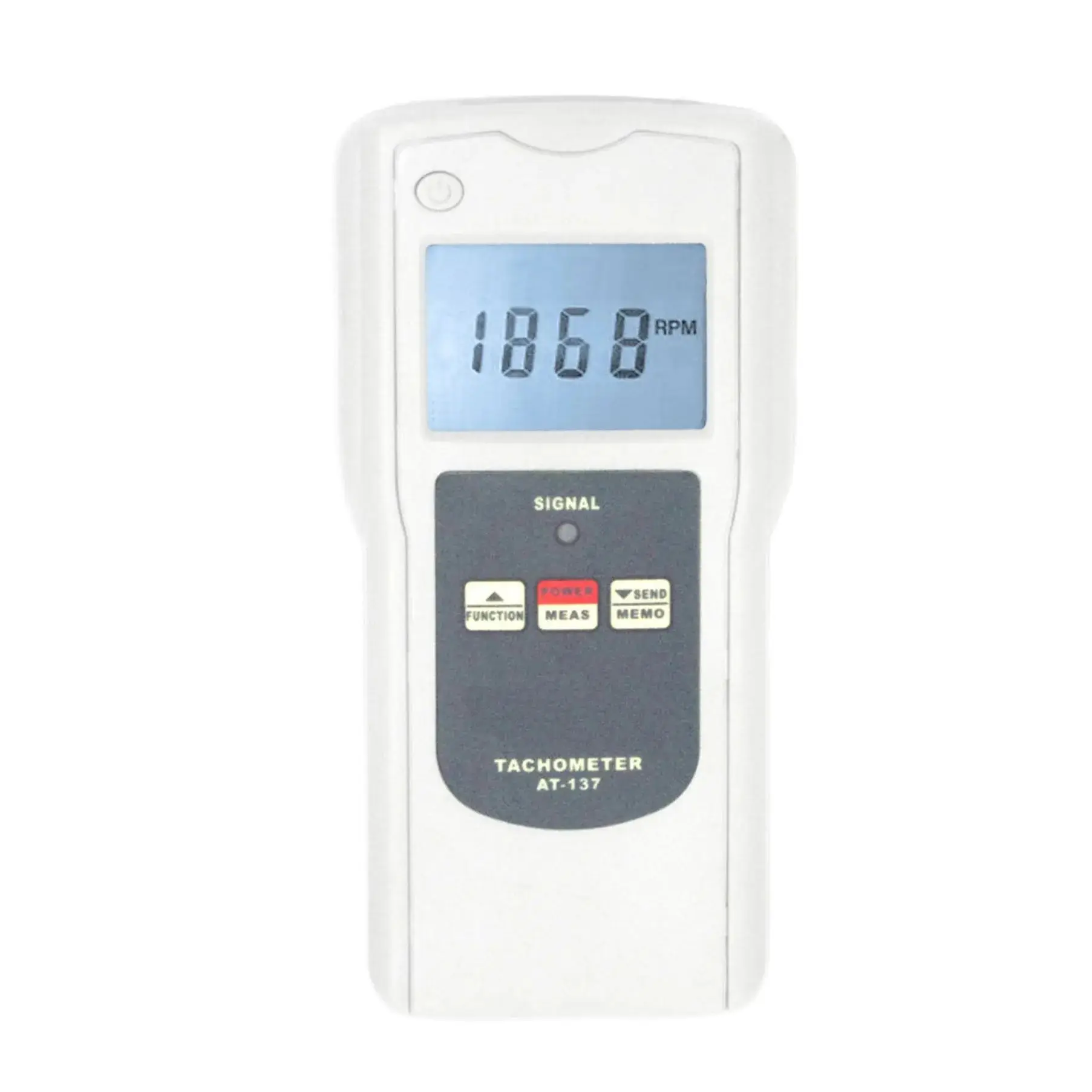 Digital Display Multifunction Tachometer AT-137P Laser tach detecting distance 50 to 600mm ease of use