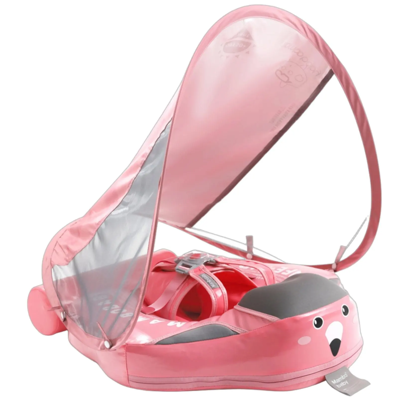 Infant Swimming Float, Inflatable Sunshade Ring, Cartoon Design, Thermoplastic Polyurethane, New