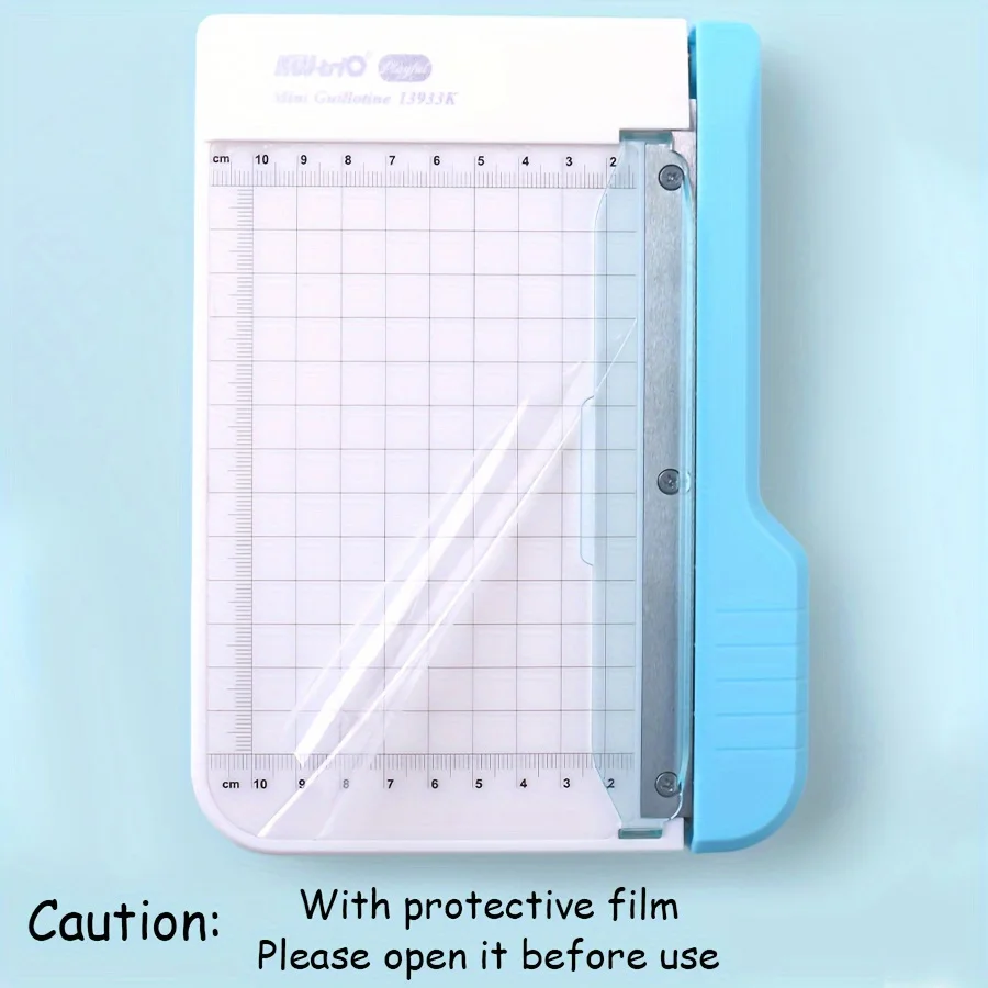 Paper Cutter Paper Trimmer 4x6 Inch Portable Photo Paper Guillotine Built-In Ruler Office Stationery Cutting Portable Machine