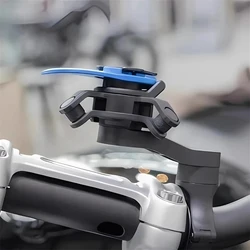 Motorcycle Phone Holder Shock Absorber Bike Phone Bracket Vibration Damper Self Lock Anti-shake Bicycle Handlebar Stem Holder