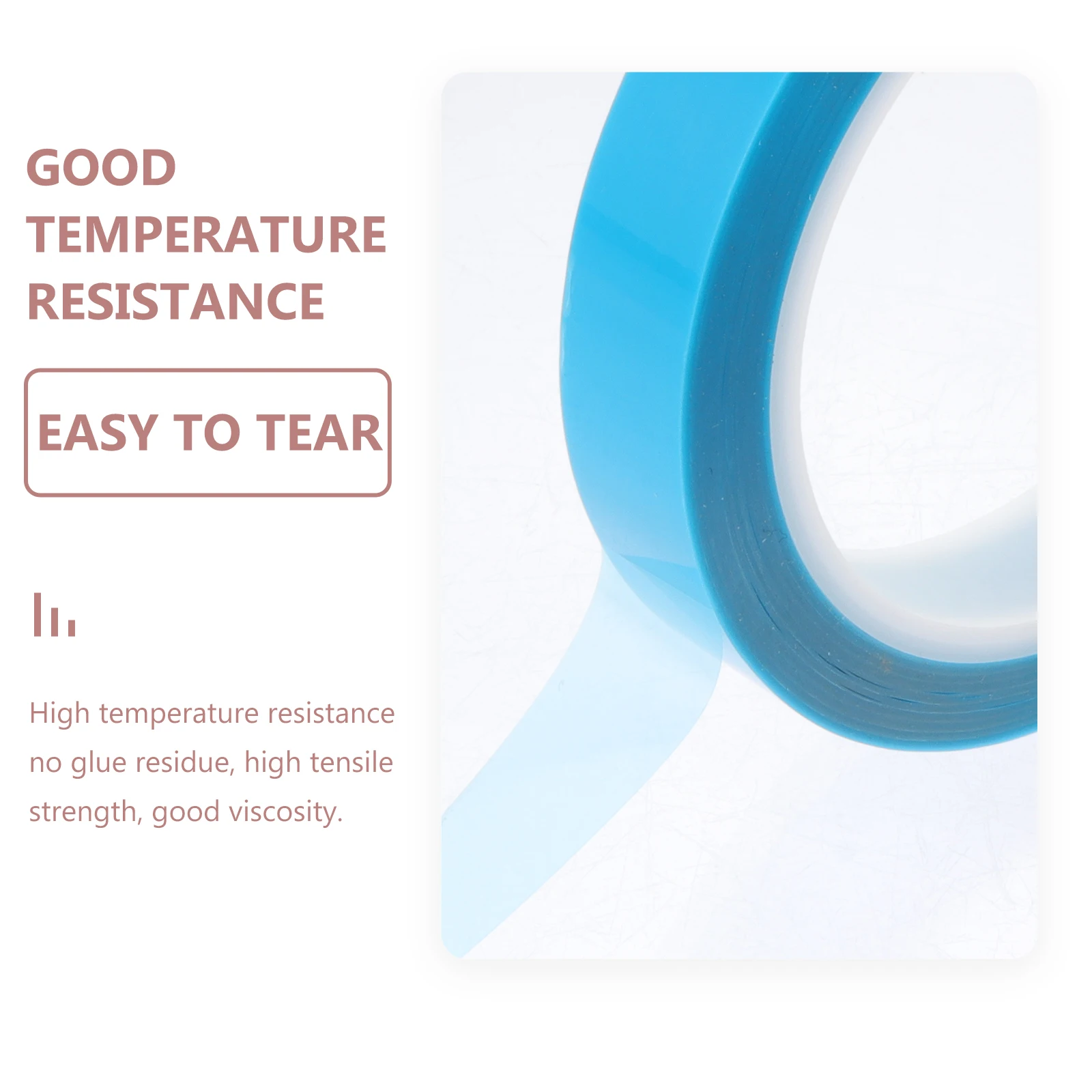 

2 Rolls Refrigerator Tape Pet Material Abrasion Resistant Self-Adhesive Tape Clear Strong Viscosity for Fridge Fix