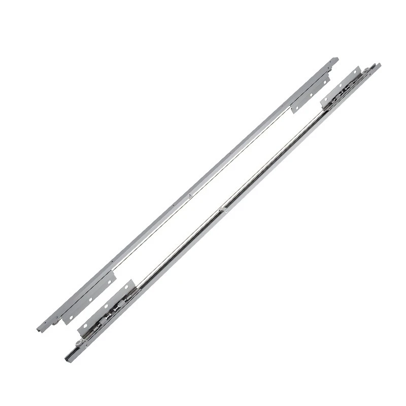 Cabinet up and down two-way with sliding door accessories, sliding door silent two-way linkage opening and closing door guide