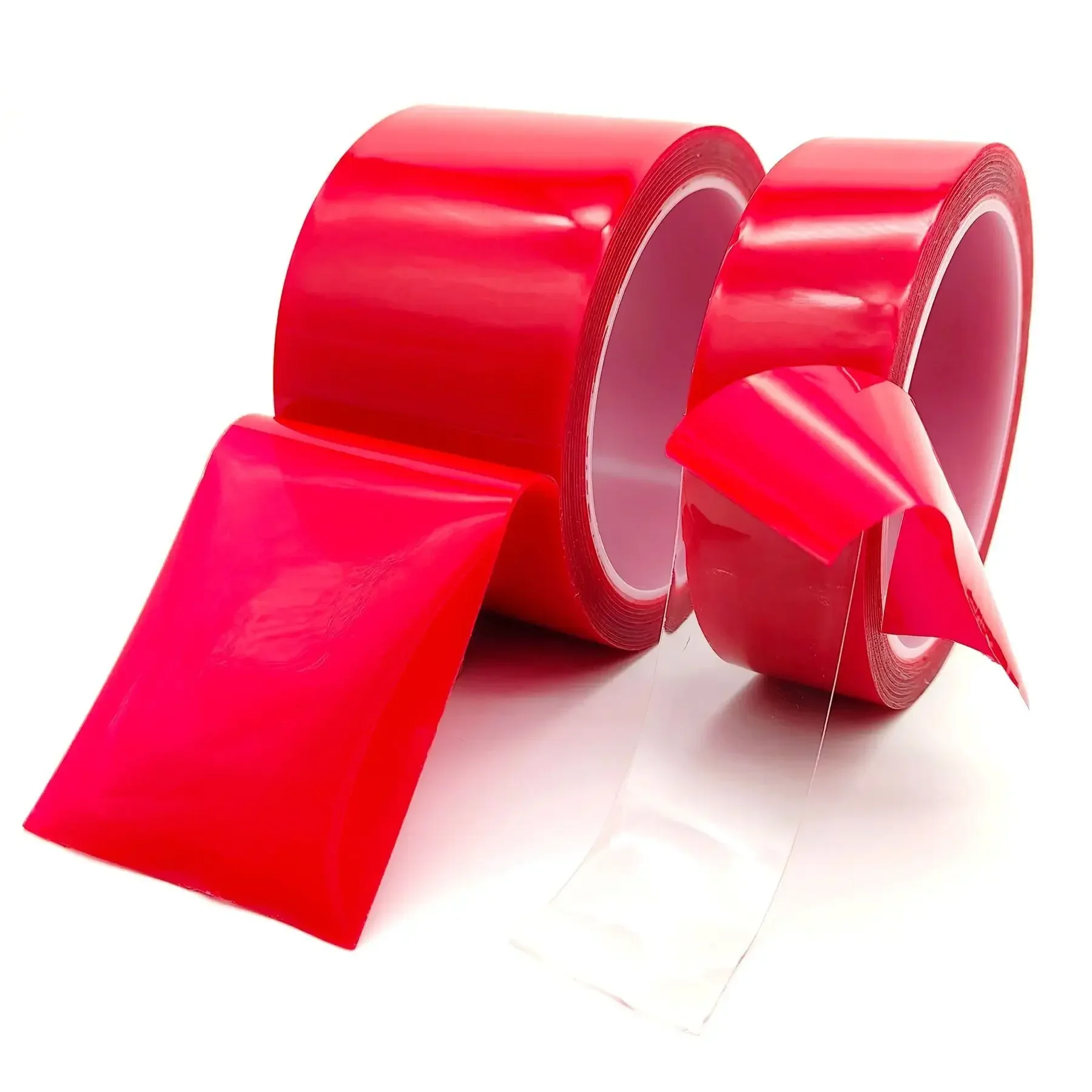 

Double Sided Tape Nano Tapes 3Meter 6/8/15mm Width Acrylic Transparent Tape Washable Adhesive Nano Traceless Sticker Glue Red