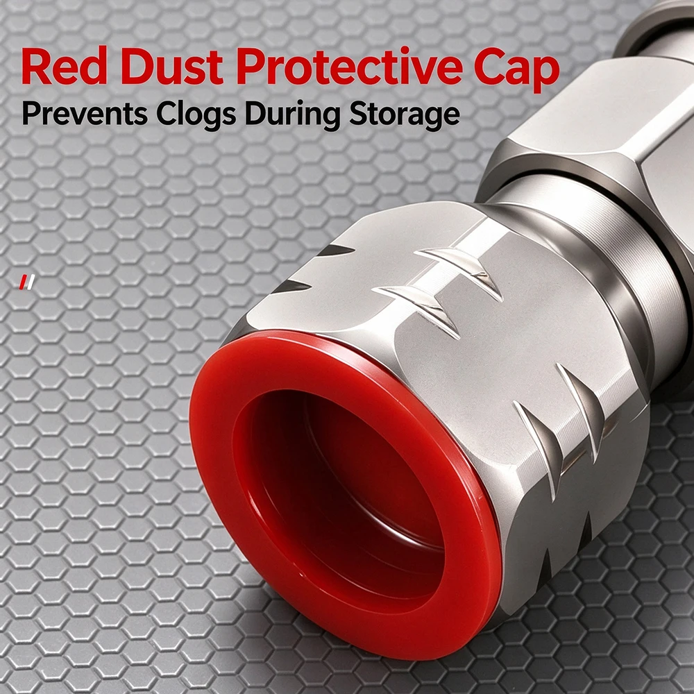 High Pressure Airless Paint Sprayer Nozzle 517-625 Quick Connect Coupling Stainless Steel Universal Replacement Connector image 4