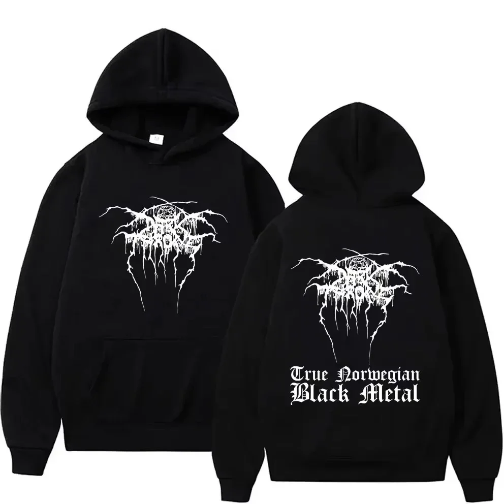 Vintage Darkthrone True Norwegian Black Metal Sudadera con capucha hombre Mayhem pulóver hombres mujeres clásicoDeathBlack Metal