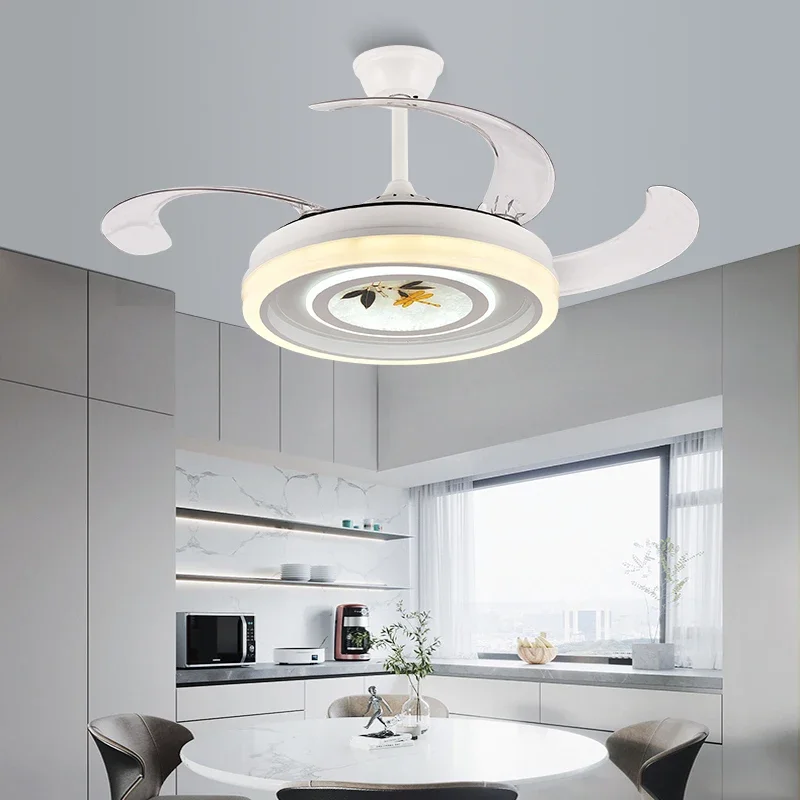 

Modern Fan Chandelier Remote Luxury Remote Control Chandelier Lamp Fan with Light Led Ceiling Fans