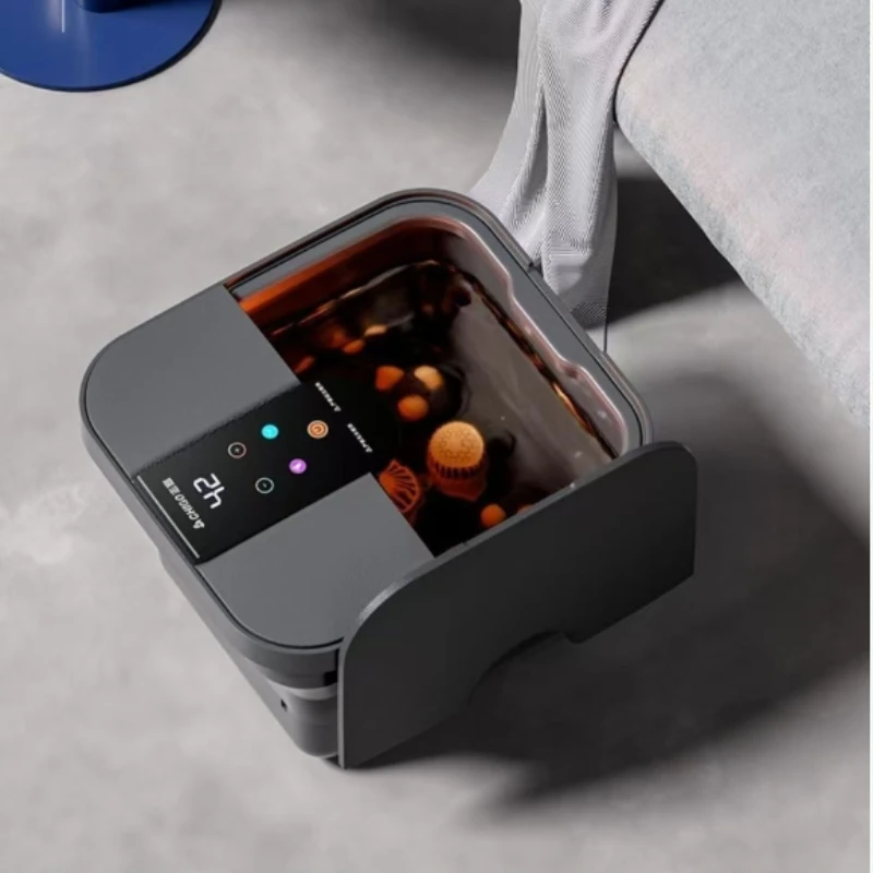 ذكي التلقائي تدليك للطي القدم تمرغ دلو الكهربائية المنزل درجة حرارة ثابتة التدفئة الصحة القدم تمرغ حوض