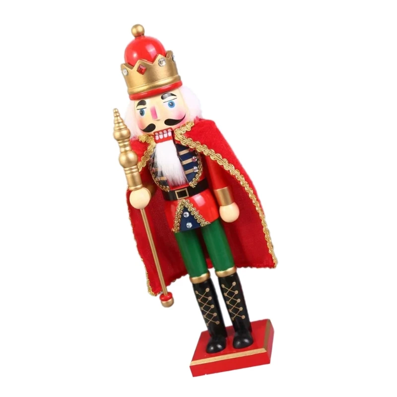 Christmas Nutcrackers Ornaments Soldier Puppet Cloak Ornament for Party dropshipping