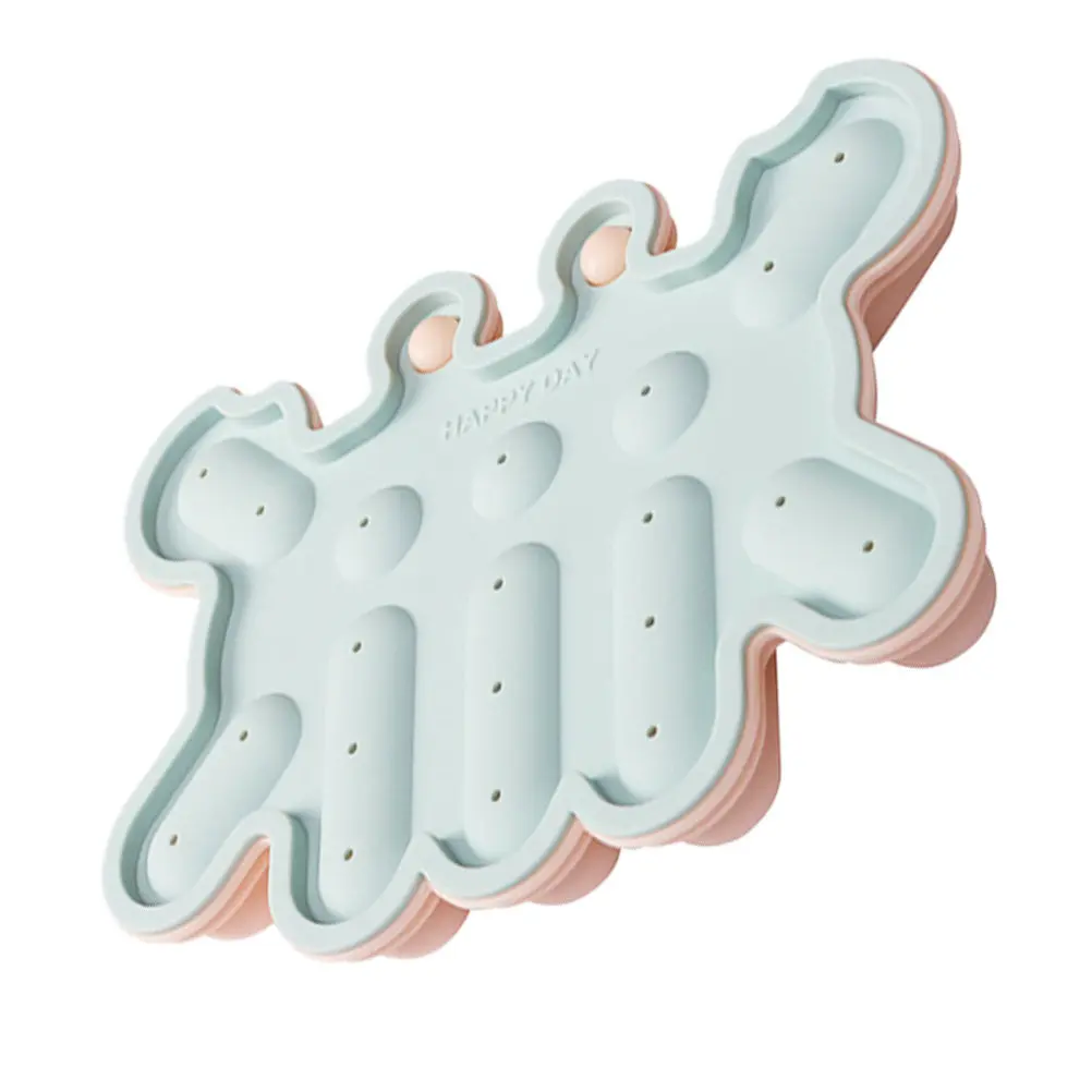 Molde de silicona premium para salchichas, herramienta para hornear al vapor, apto para microondas, impermeable, fácil de limpiar, ventilado, distribución uniforme del calor, 1 unidad