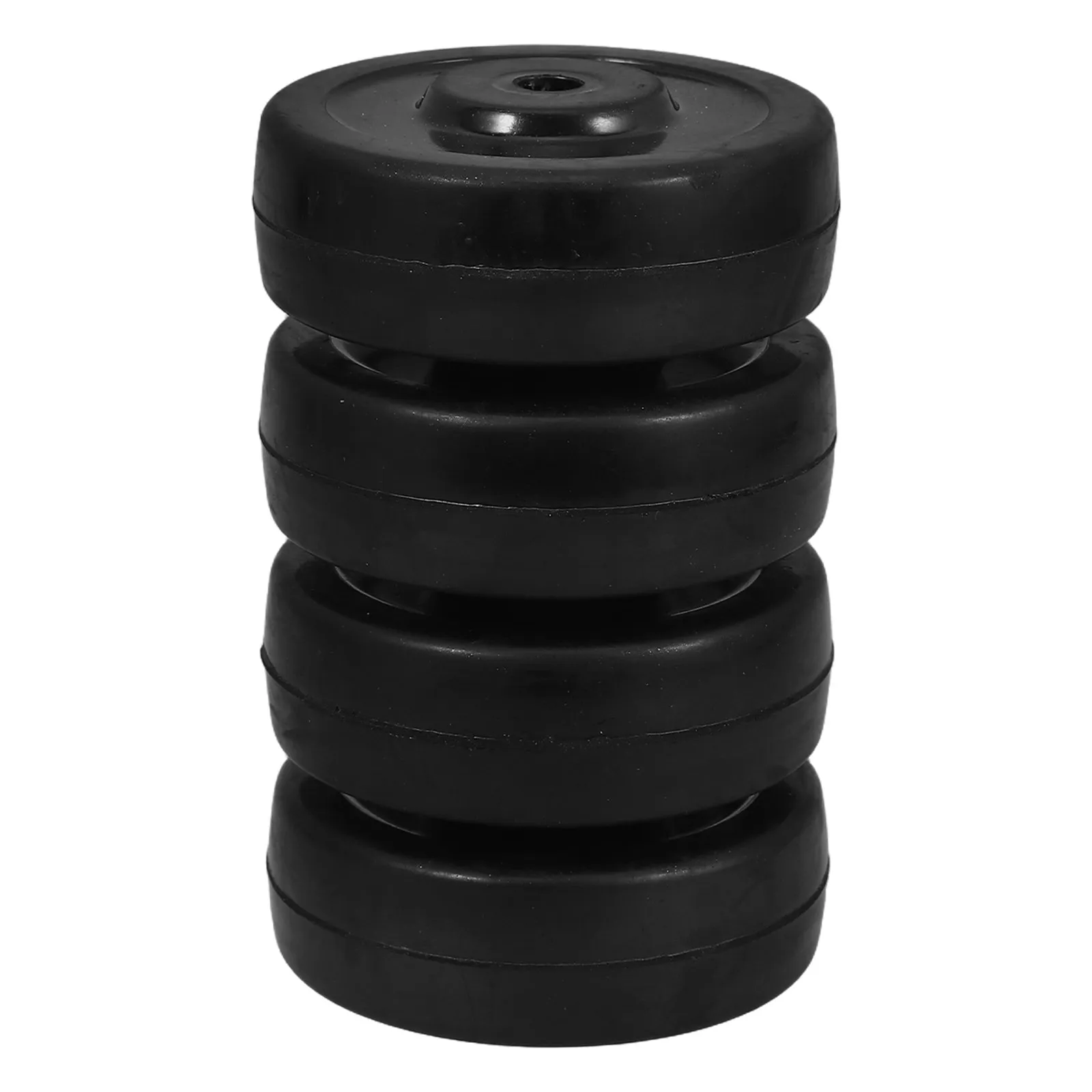 4Pcs Quiet Rubber Caster Wheels 8Mm Diameter Universal Patio Heater Wheels for Outdoor Storage Racks Garden Cart Wheelbarrow