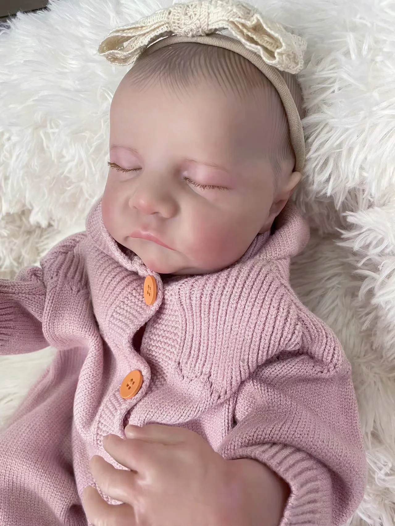 Multiple Choices Awake/Sleeping Levi 19inch Twins Newborn Reborn Baby Doll Already Painted Finished with 3D Skin Visible Veins