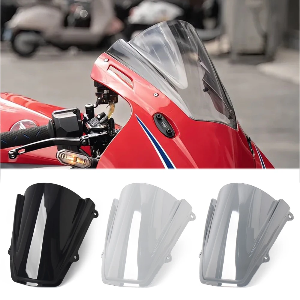 

For Honda CBR600RR CBR 600RR CBR600 RR CBR 600 RR 2021-2025 Motorcycle Windscreen Windshield Racing Screen Wind Deflector