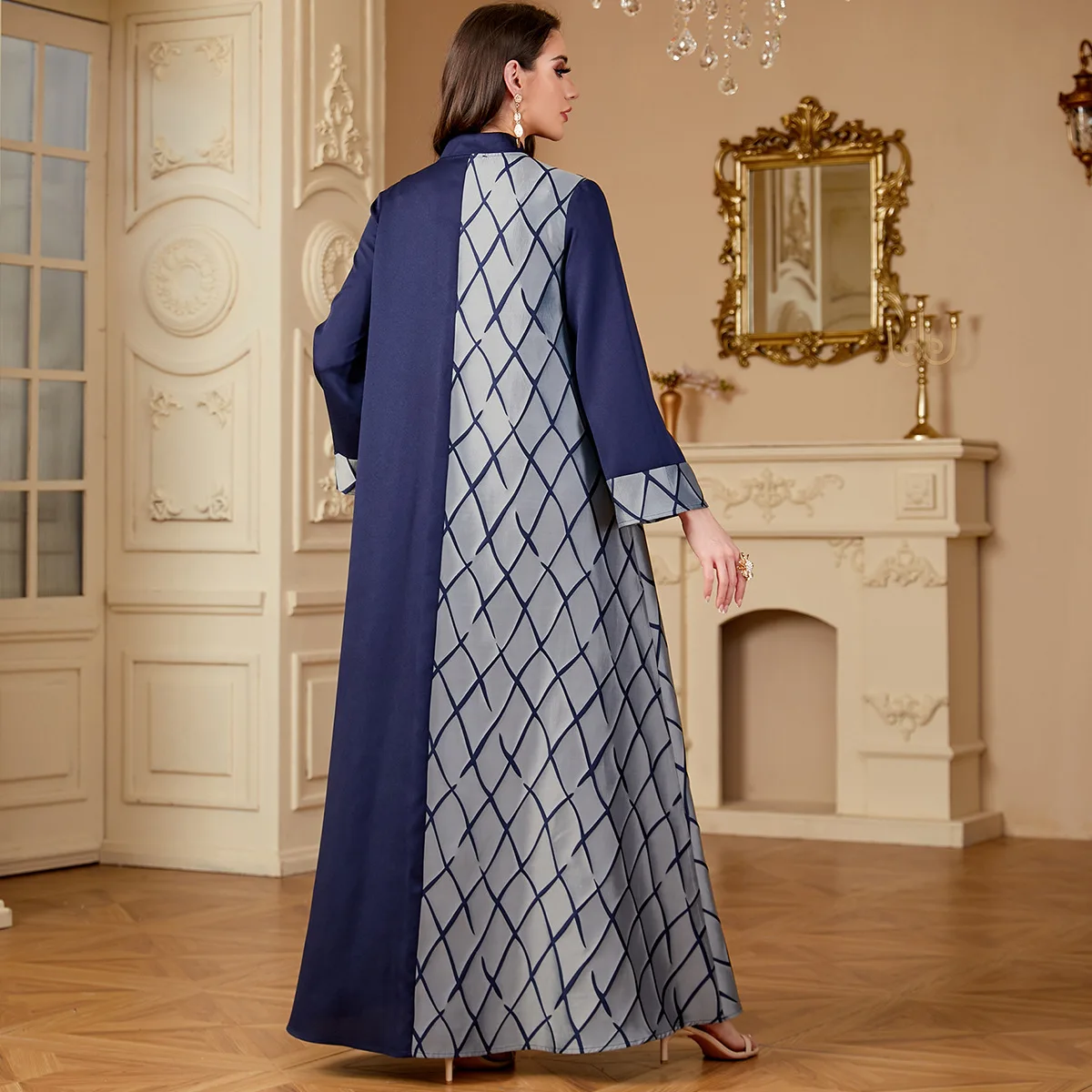 Abaya-Robe de luxe pour femmes musulmanes, kaftan, maille blanche, perles brodées, Maroc Jalabiya, vêtements islamiques arabes