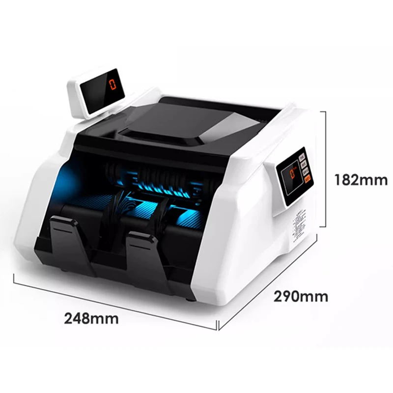 

33302S Banknote counting machine, Commercial banknote detector, Household Class C portable professional banknote detector new mo