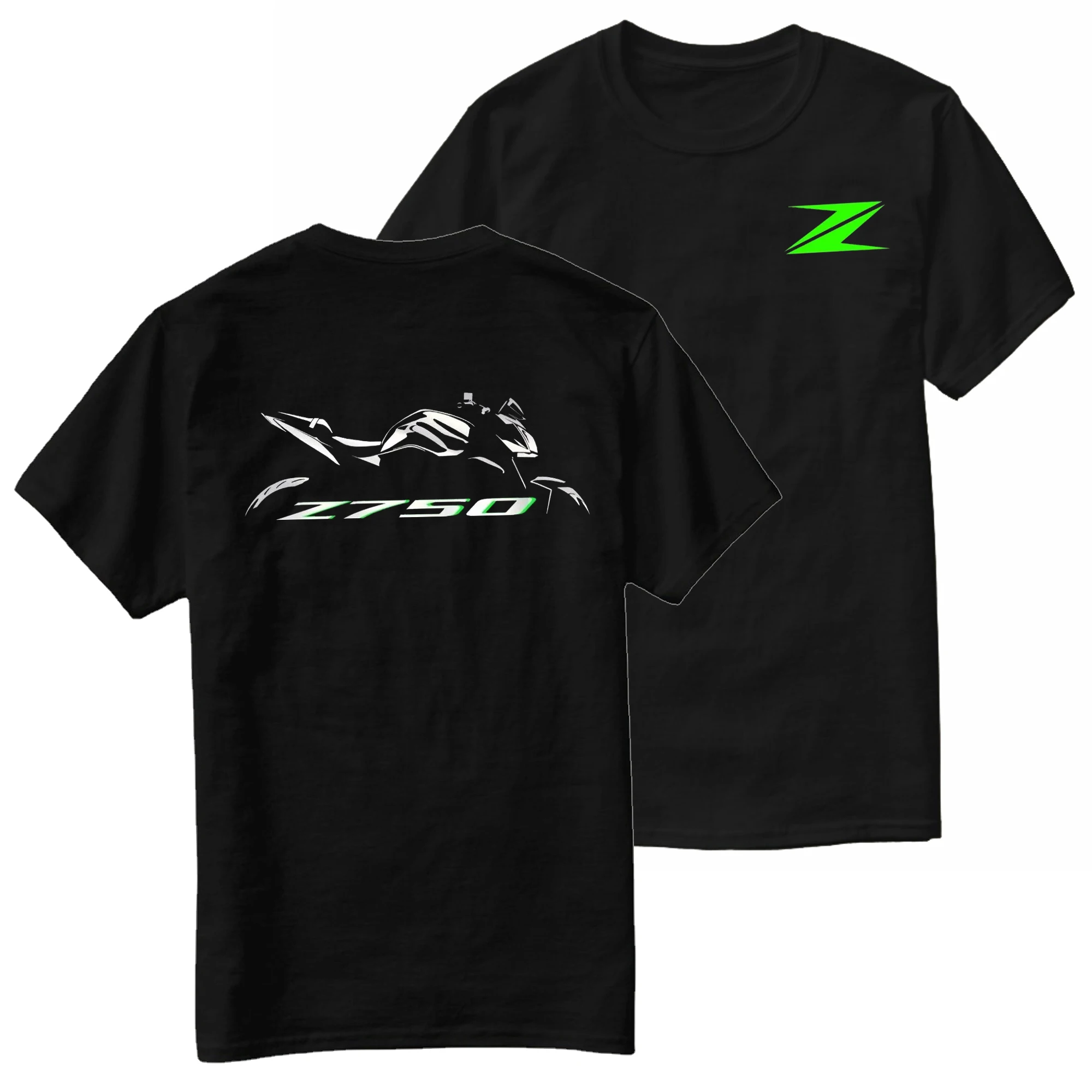 

Retro Ninja Z750 Motorcycle Fans T-Shirt 100% Cotton O-Neck Short Sleeve Summer Casual Mens T-shirt Rider Streetwear