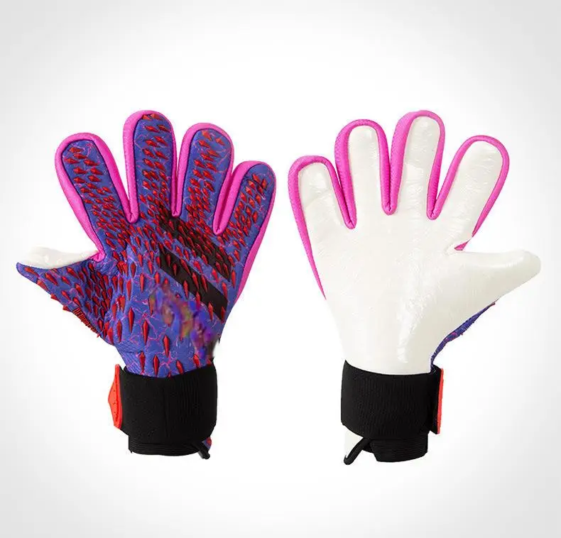 ถุงมือฝึกซ้อมฟุตบอล ถุงมือผู้รักษาประตูระบายอากาศหนาและอบอุ่น ถุงมือผู้รักษาประตูโดยตรงจากโรงงาน