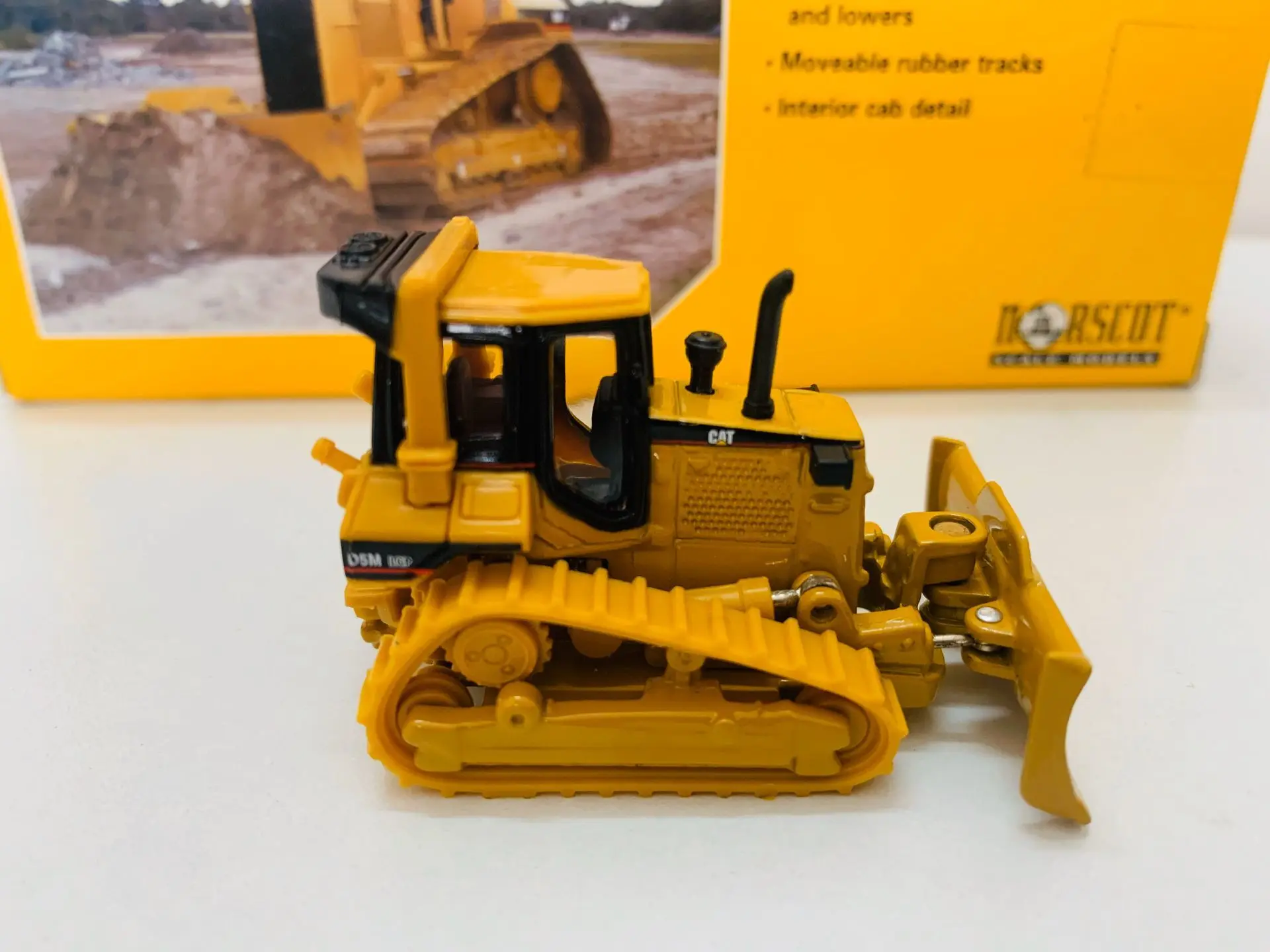 Norscot Của Caterpillar Mèo D5M LGP Theo Dõi Loại Máy Kéo 1/87 Quy Mô DieCast Mô Hình 55108