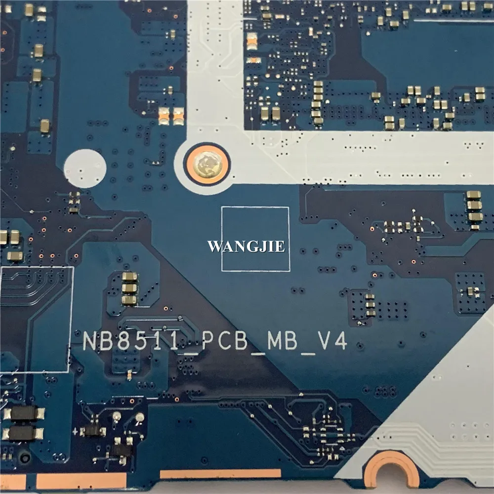 NB8511_PCB_MB_V4 لشركة أيسر سويفت 3 SF314-57 اللوحة الأم NBHJD11003 i7-1065G7 16G RAM MX250 2G الرسم يعمل بشكل جيد