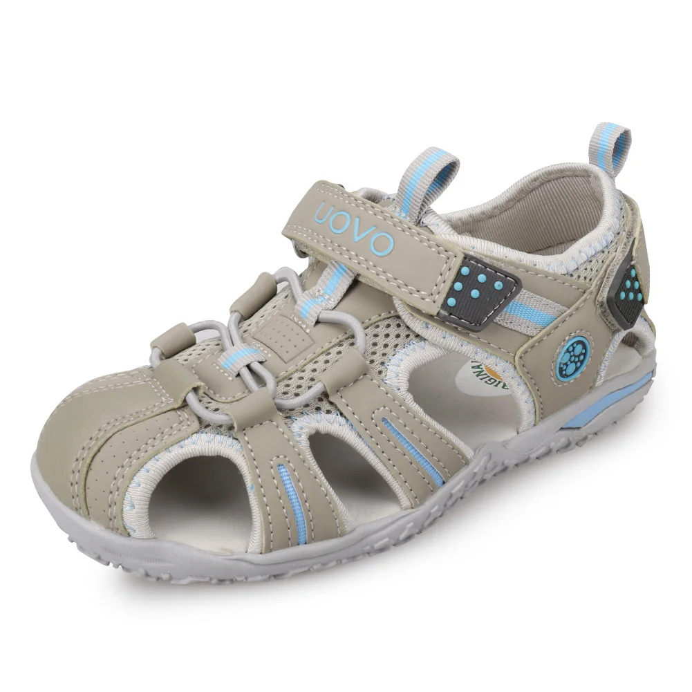 Uovo Neuankömmling Sommer Strand Schuhe Kinder geschlossen Zehen Kleinkind Sandalen Kinder Modedesigner Schuhe für Jungen und Mädchen #24-38