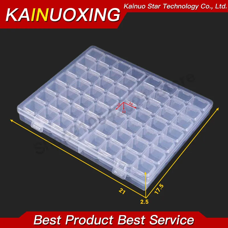 28 and 56 Multi-grid Parts Box Wall-mounted Screw Classification Component Box Tool Case electronic components Storage Tool Box