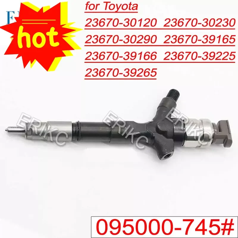 

095000-7450 Diesel Spray Parts Nozzle 095000-7452 23670-30290 Common Rail Fuel Injector 095000-7453 for Toyota DENSO 095000-7451