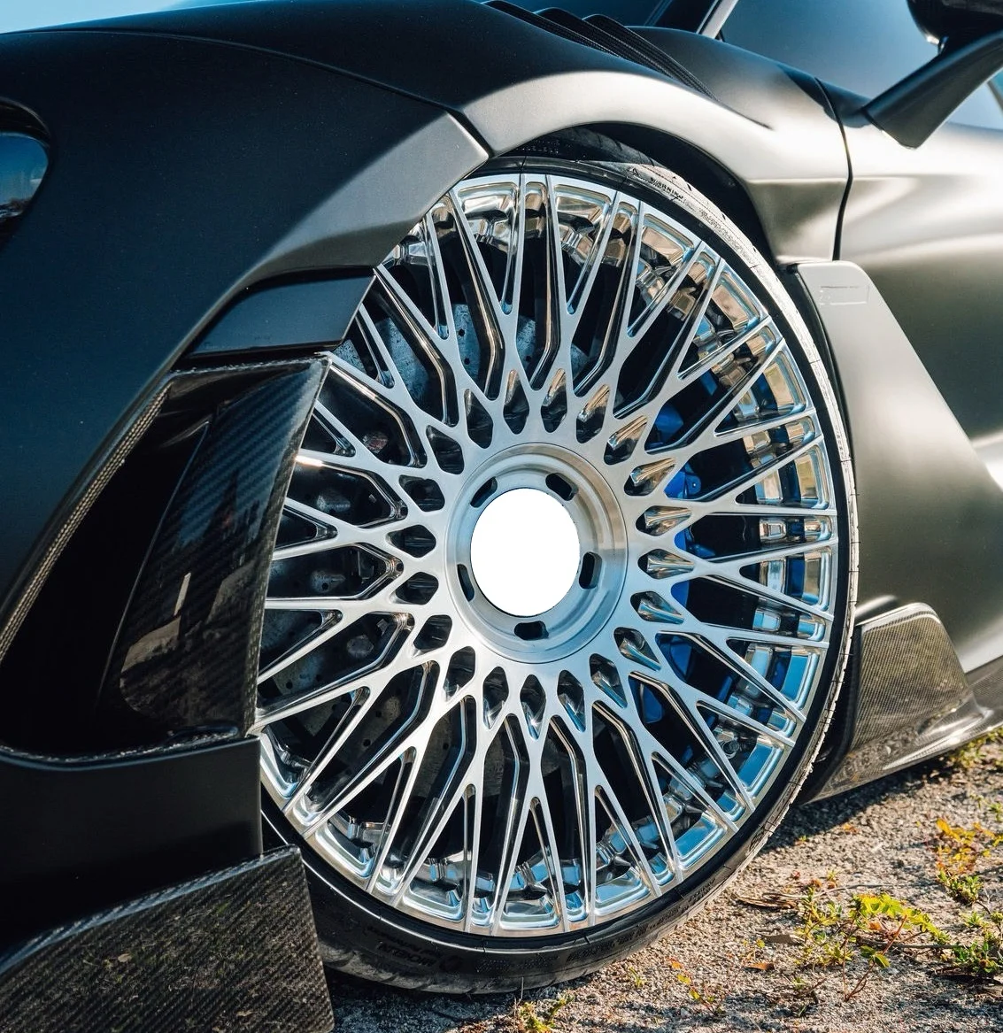 18-24 Inch Polished Brushed Chrome 6061-T6 Alloy Custom Forged Monoblock Car Wheel Rims Universal Luxury Tuning Wheels