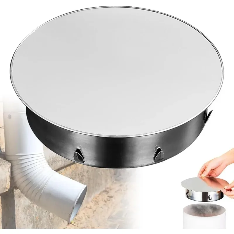 Chimney Stainless Steel Chimney Stove Pipe Cover, Chimney Pipe Cover, Smoke Pipe, Sewer Pipes, Diameter 75/90/110/120/150mm
