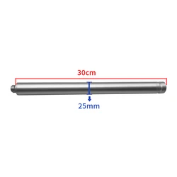 Asta prisma di rilevamento da 30CM asta in lega di alluminio diametro estensibile impiombabile 25mm per rilevamento GPS prisma GNSS RTK