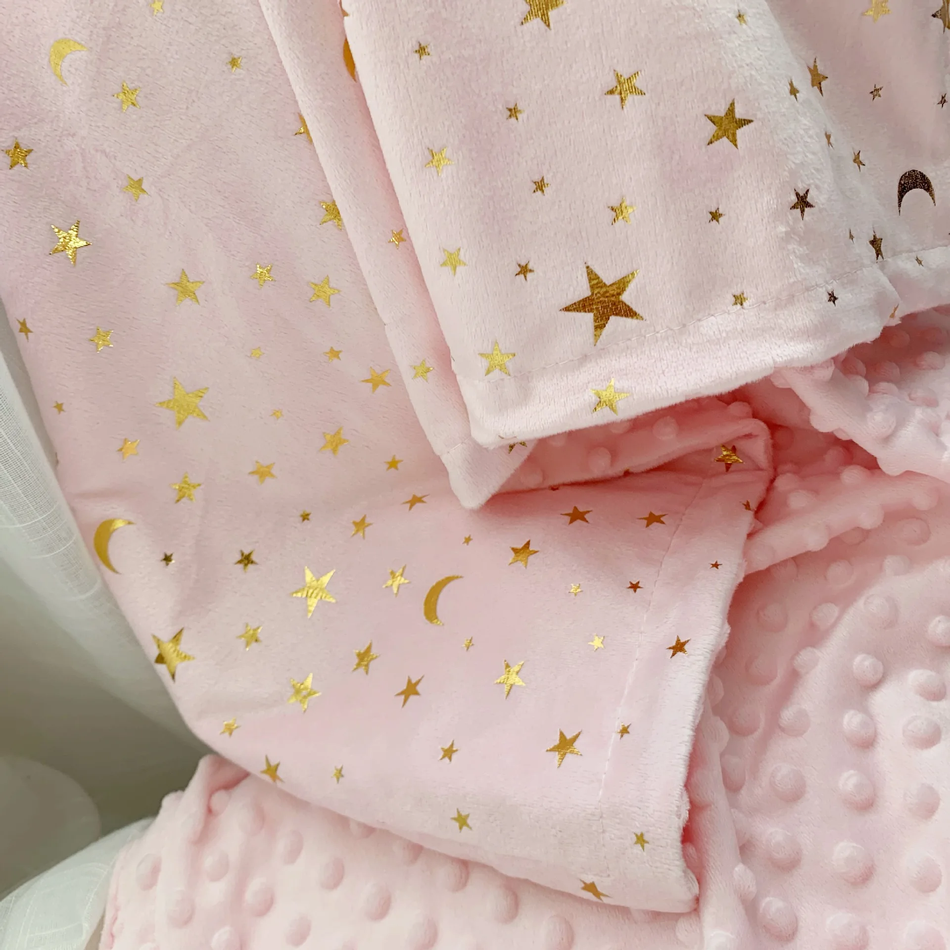 Baby Blanket Winter Soft Fleece Newborn Stroller Cover Comfortable Quilt Infant Bedding Swaddle Wrap Thicken Children\'s Blanket